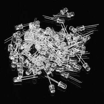 5mm 2.5-3.2V RGB Bright Colorful Flash LED F5 Light Emitting Diode For Christmas Tree Kit