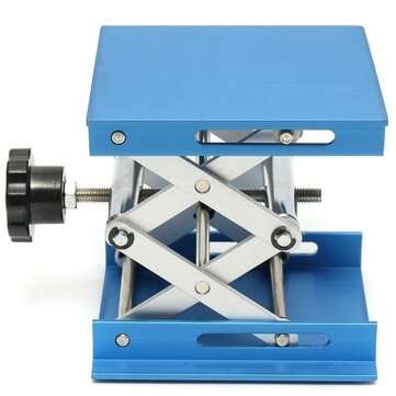 4inch Aluminum Lifting Platforms Stand Rack Scissor Lab-Lifting Oxide Lab Jack Stand Scissor Utility