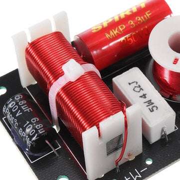 3pcs HIFI Crossover for DIY Speakers Audio Frequency Divider for 3-8 Inch Speakers for 4-8ohm Loudsp