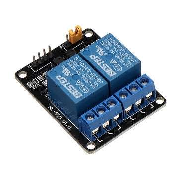 3pcs BESTEP 2 Channel 3V Relay Module Low Level Trigger Optocoupler Isolation For Auduino