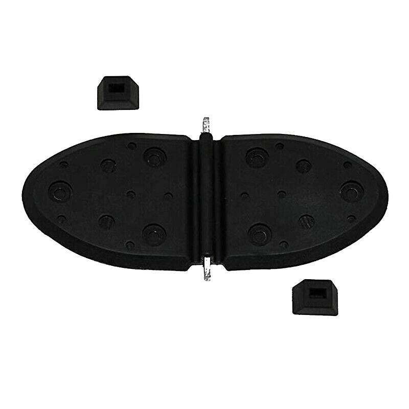 (Set of 2) Exhaust Y Pipe Single Flappers Water Shutters Kit for Mercruiser V6/V8 1996 & Up 807166A1