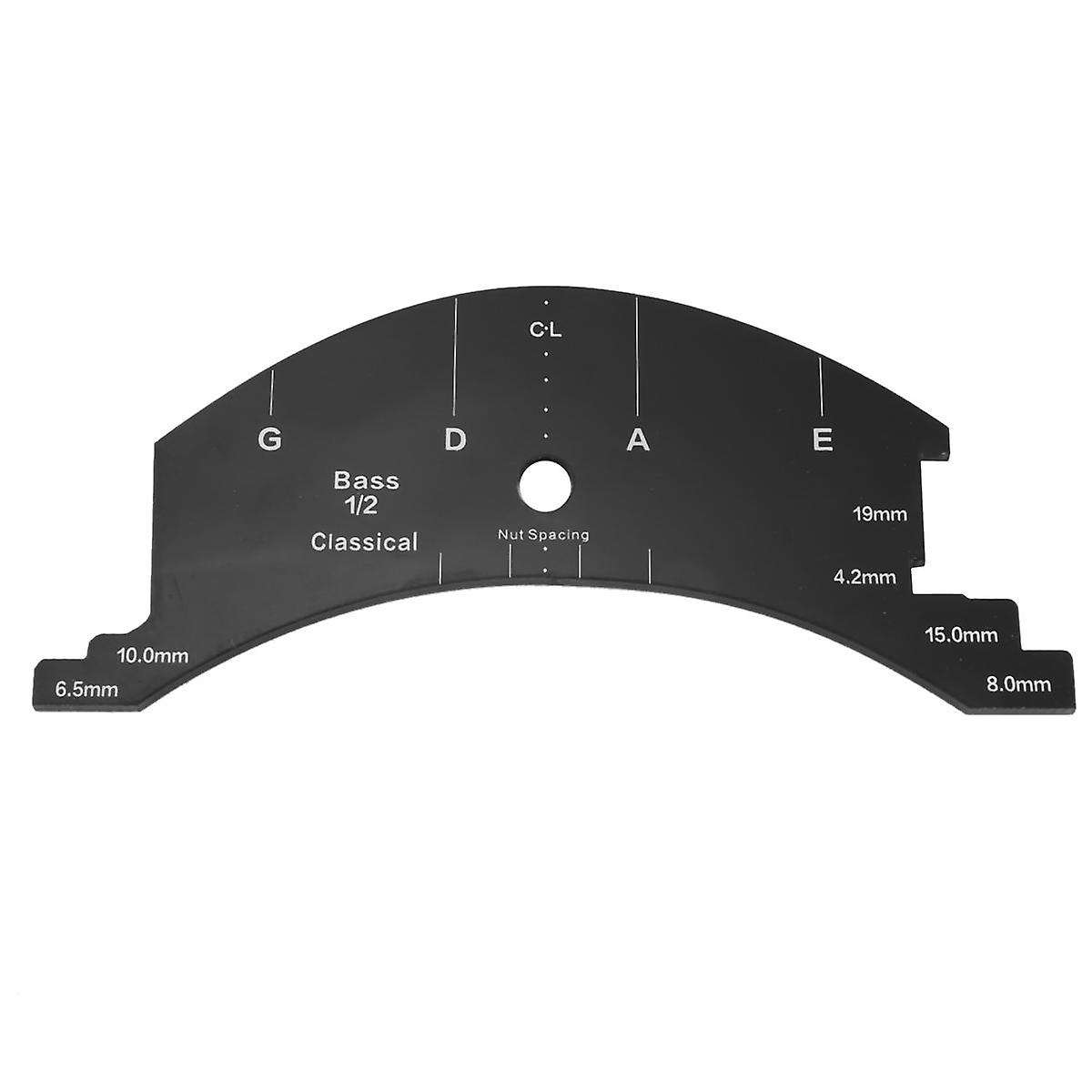 1 3/4 1/2 Beth Cello Bass Bridges Multifunctional Mold Template Bridges Repair Reference Tool