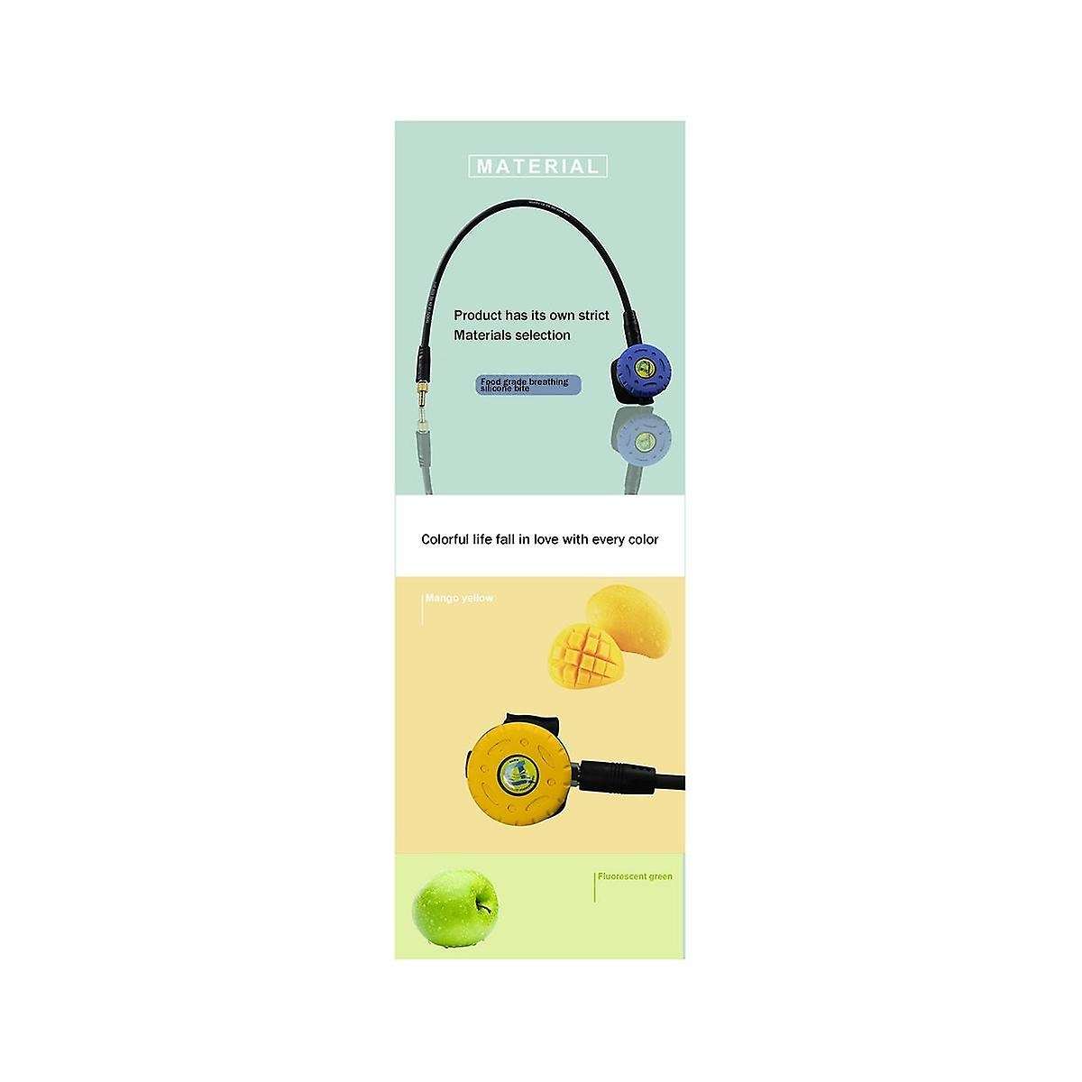 1 Diving Breathing Regulator Diving Secondary Head Breathing Valve Decompression Valve Diving Resp