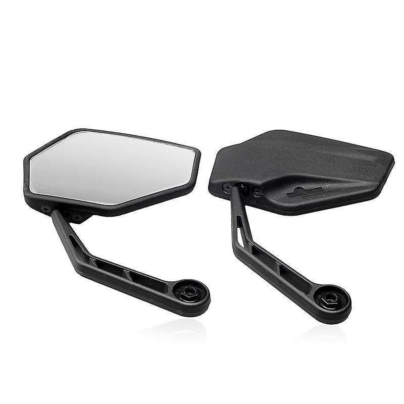 1 Pair Bicycle Mirror Safe Bike Rear View Mirror 360Rotating Bar End Mirror for Mountain Bike Handle
