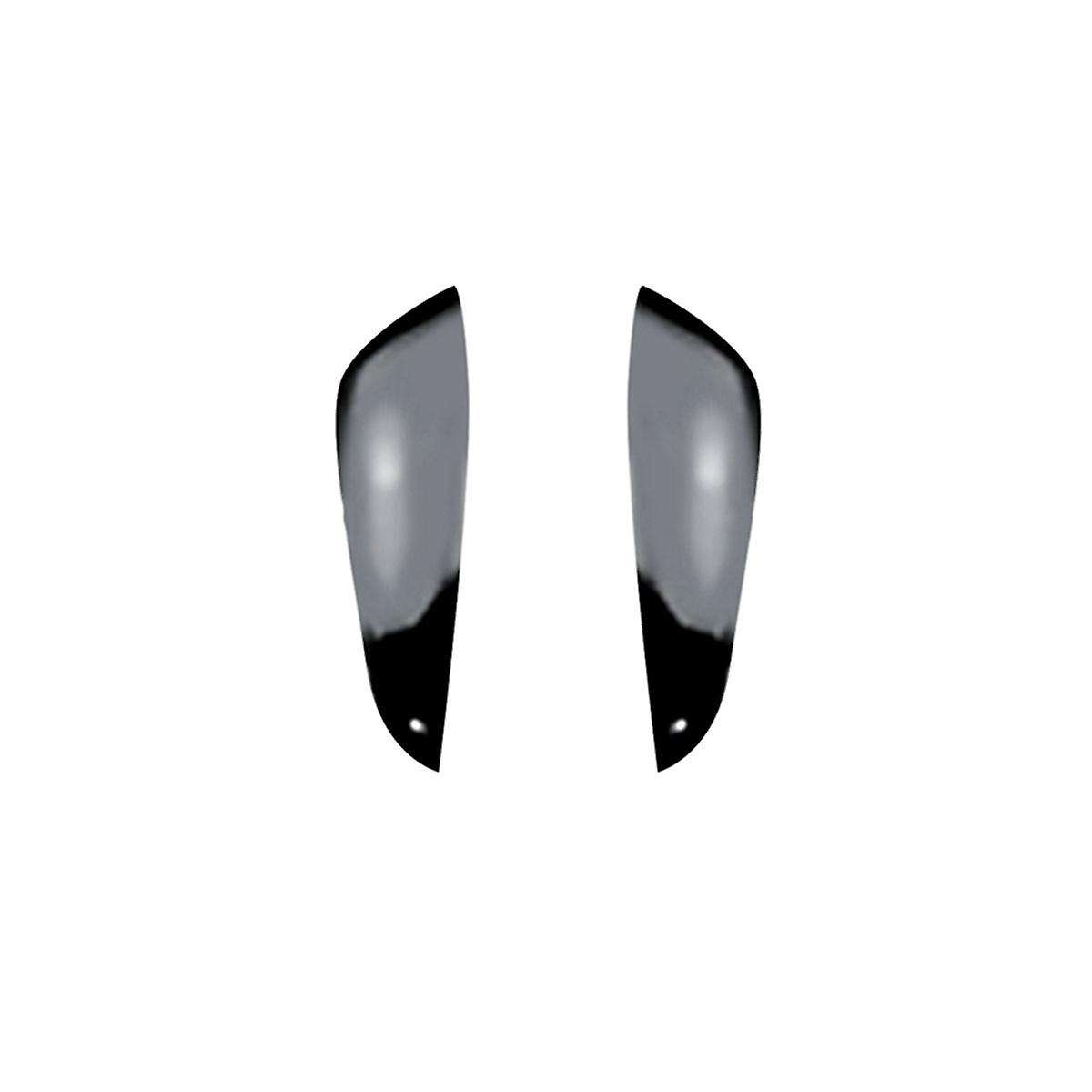 1 Pair Car Front Bumper Spoiler Splitter Cover Fog Light Splitter Trim for Golf 7 Golf MK7 2013-2016