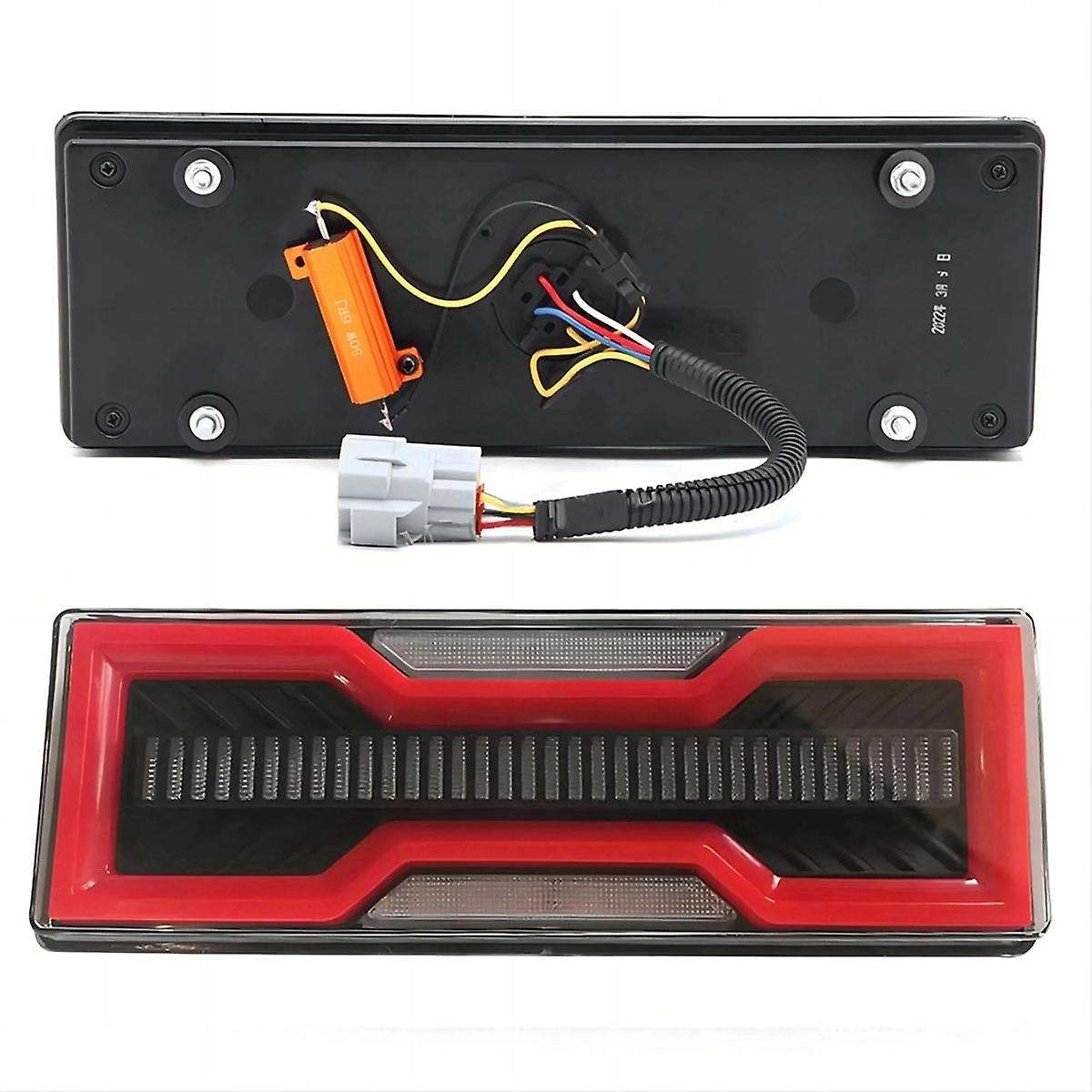 1 Pair Car LED Rear Tail Lamp Signal Light for Land Cruiser 70 79 LC79 LC75 FJ75 Pick-Up Accessories