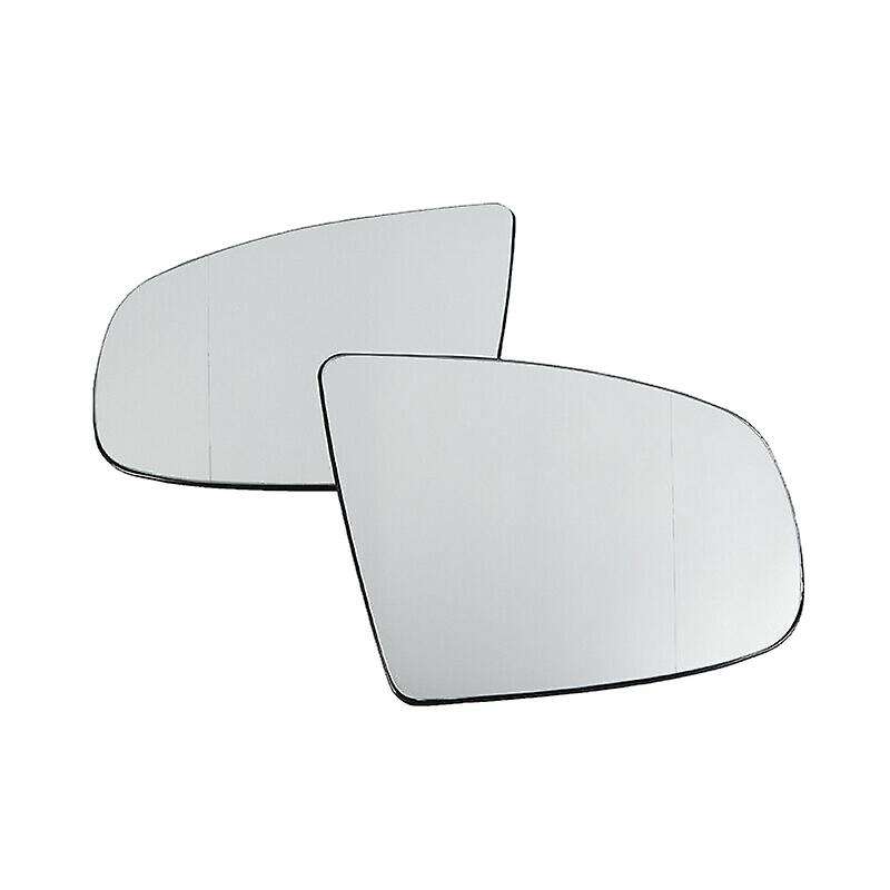1 Pair Car Rear View Mirror Side Door Mirror Glass Heated for X5 E70 2007-2013 X6 E71 E72 2008-2014