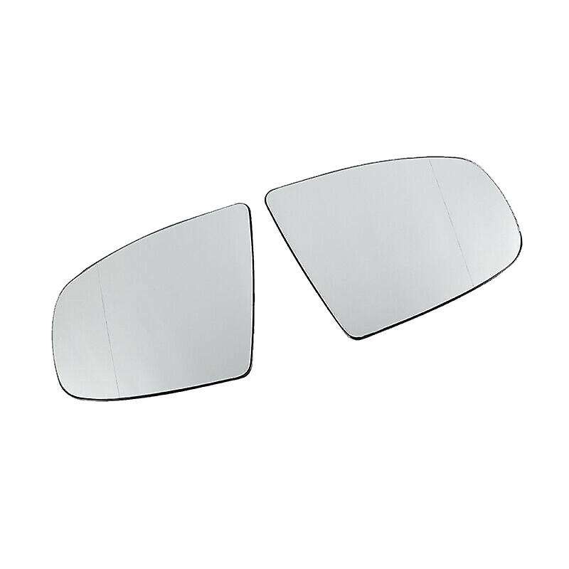 1 Pair Car Rear View Mirror Side Door Mirror Glass Heated for X5 E70 2007-2013 X6 E71 E72 2008-2014