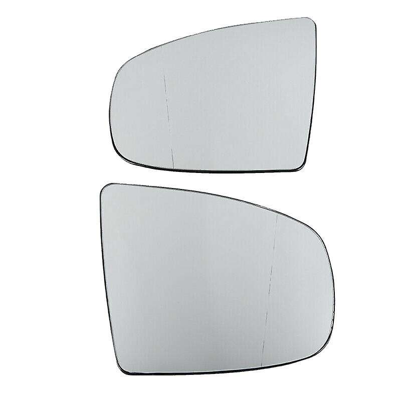 1 Pair Car Rear View Mirror Side Door Mirror Glass Heated for X5 E70 2007-2013 X6 E71 E72 2008-2014