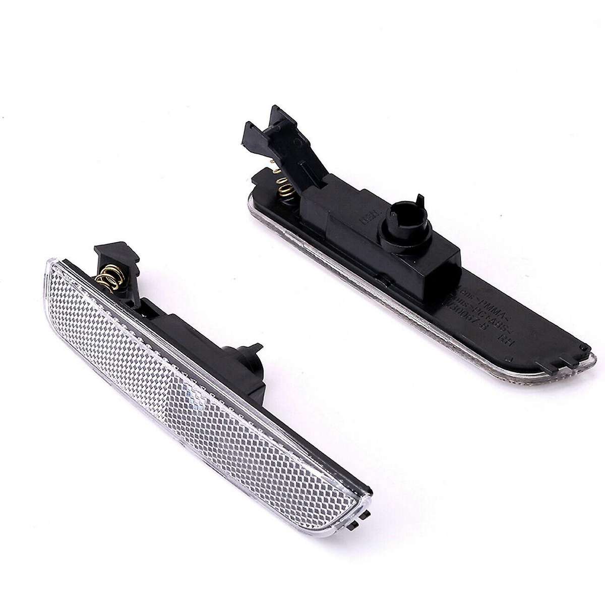 1 Pair Driver Passenger Side Marker Lamp Turn Signal Light for 2001-2005 3B0945071 3B0945072 White