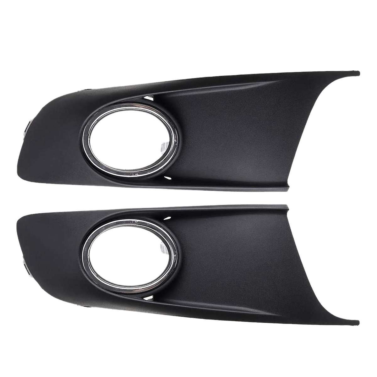 1 Pair for 2010-2014 Front Fog Light Lamps Frame Covers Trim 1T0853665 1T0853666