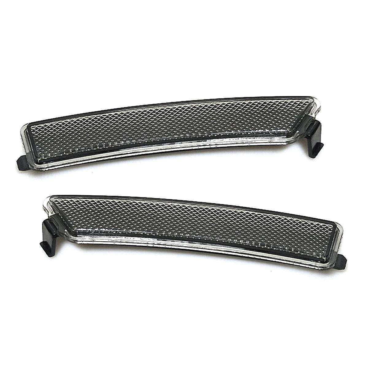 1 Pair Front Bumper Reflector Side Marker Lights Turn Signal Lamps for Mkz 2013-2016