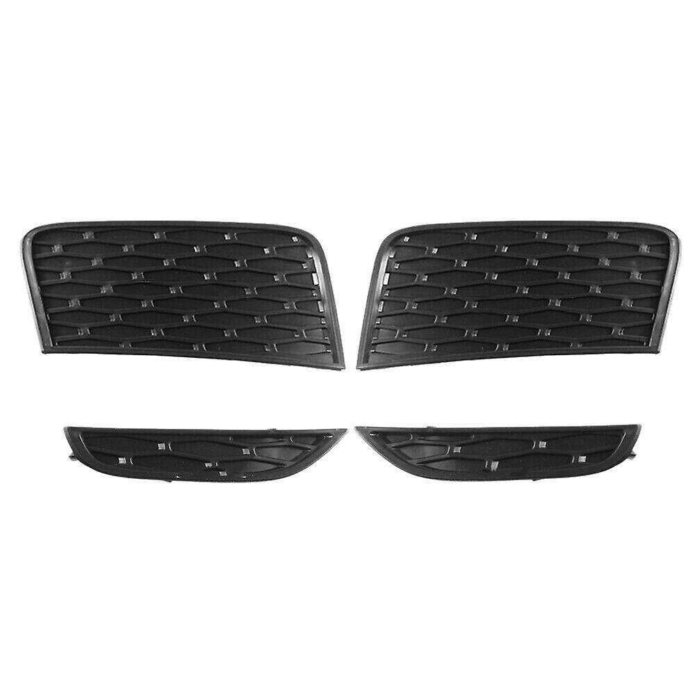 1 Pair Front Fog Driving Light Grille Bezel Cover for Range Evoque 2012-2015