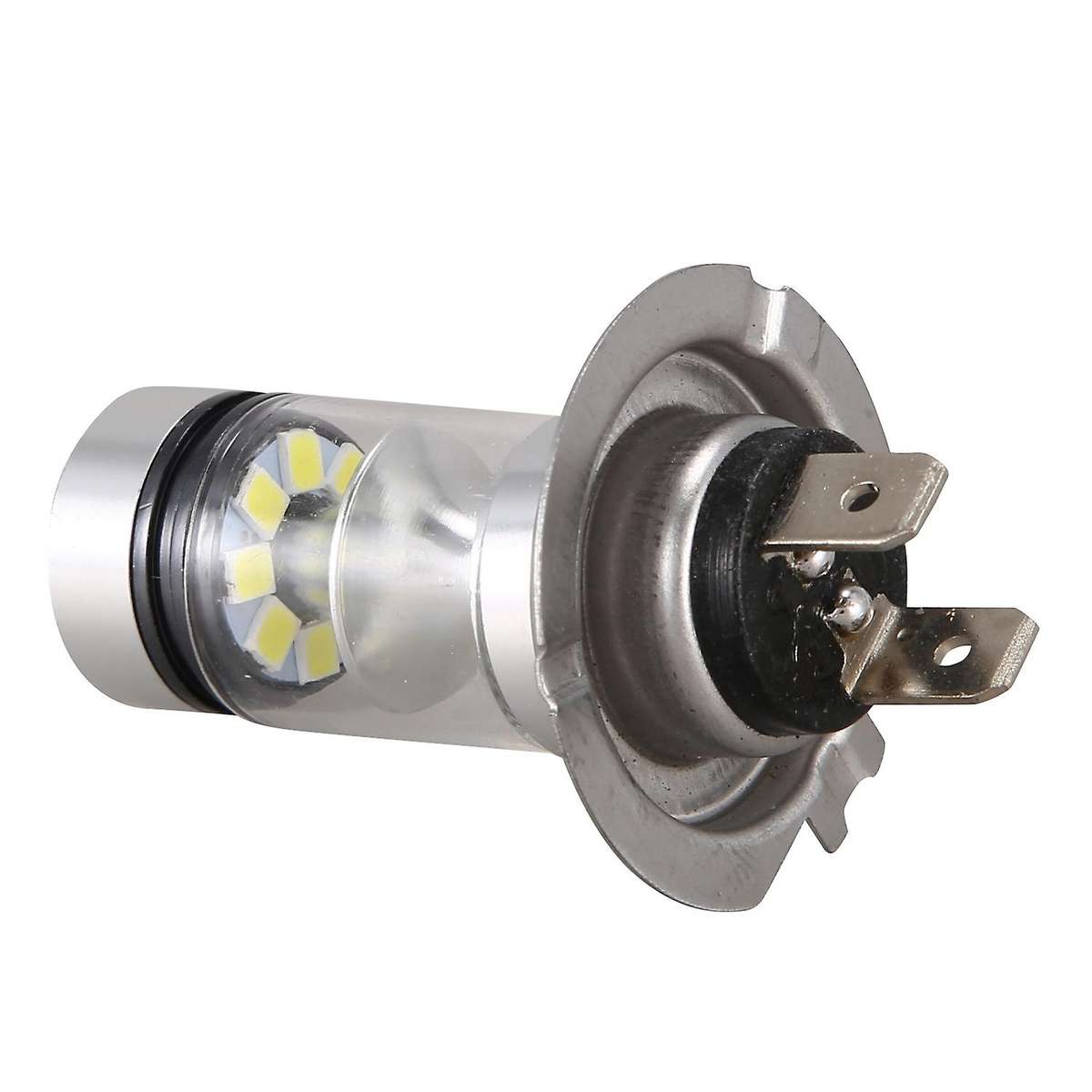 1 Pair High LED H7 Bulb 100W 20LED Car Fog Light Lamp Headlights 6000K White