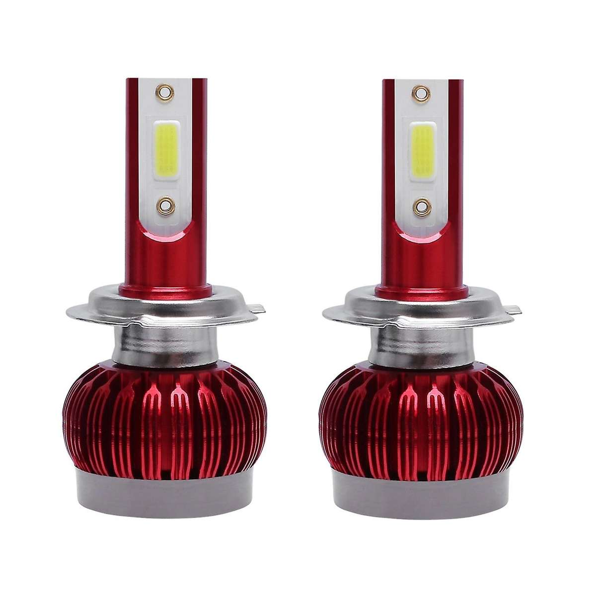 1 Pair LED Car Light Bulbs 10000LM 70W Headlight Auto Led Head Light Lamps 6500K Cold White(H7)