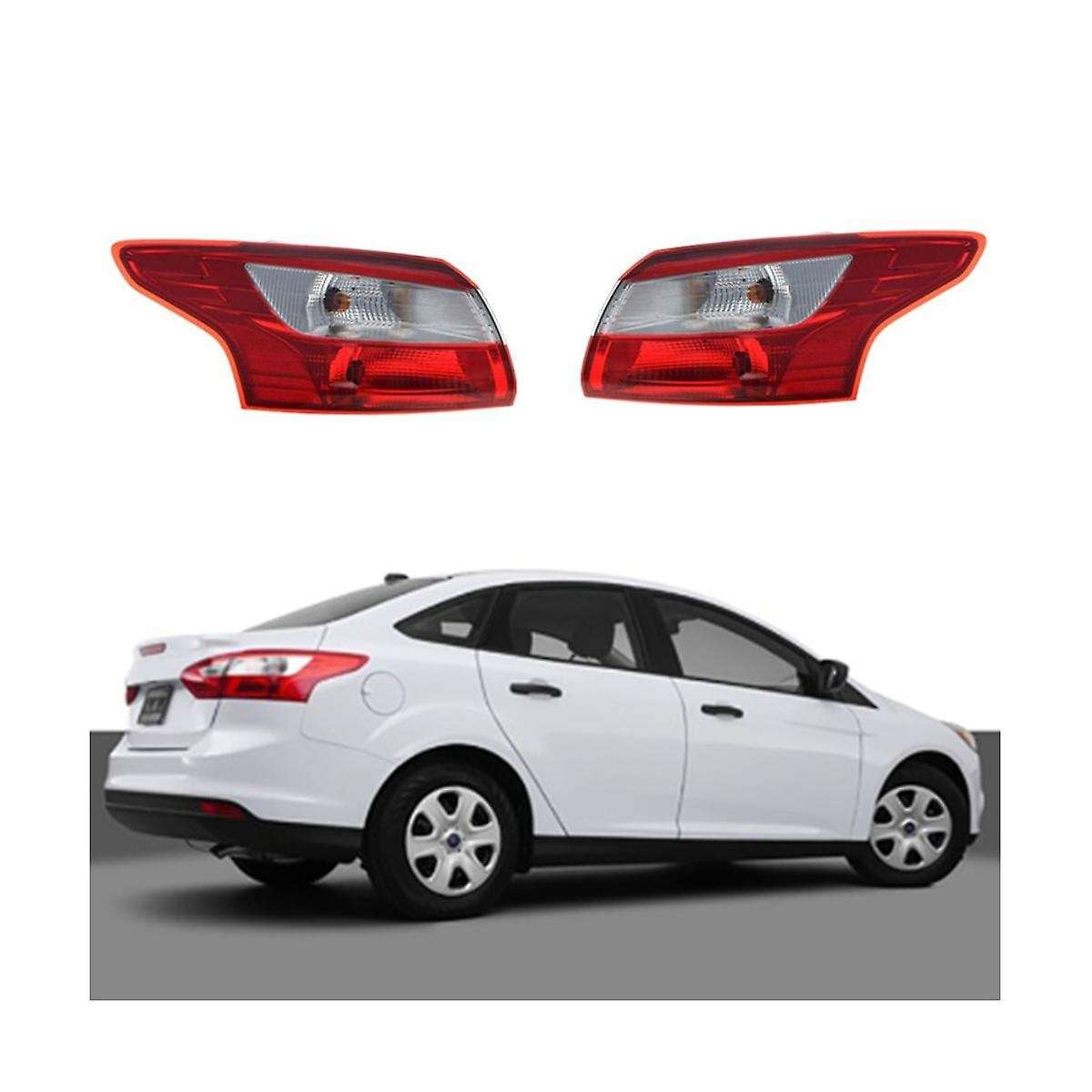 1 Pair Led Tail Light for 2012 2013 2014 Focus Trim Brake Light Left+right 44zh-2067b Bm51-13405