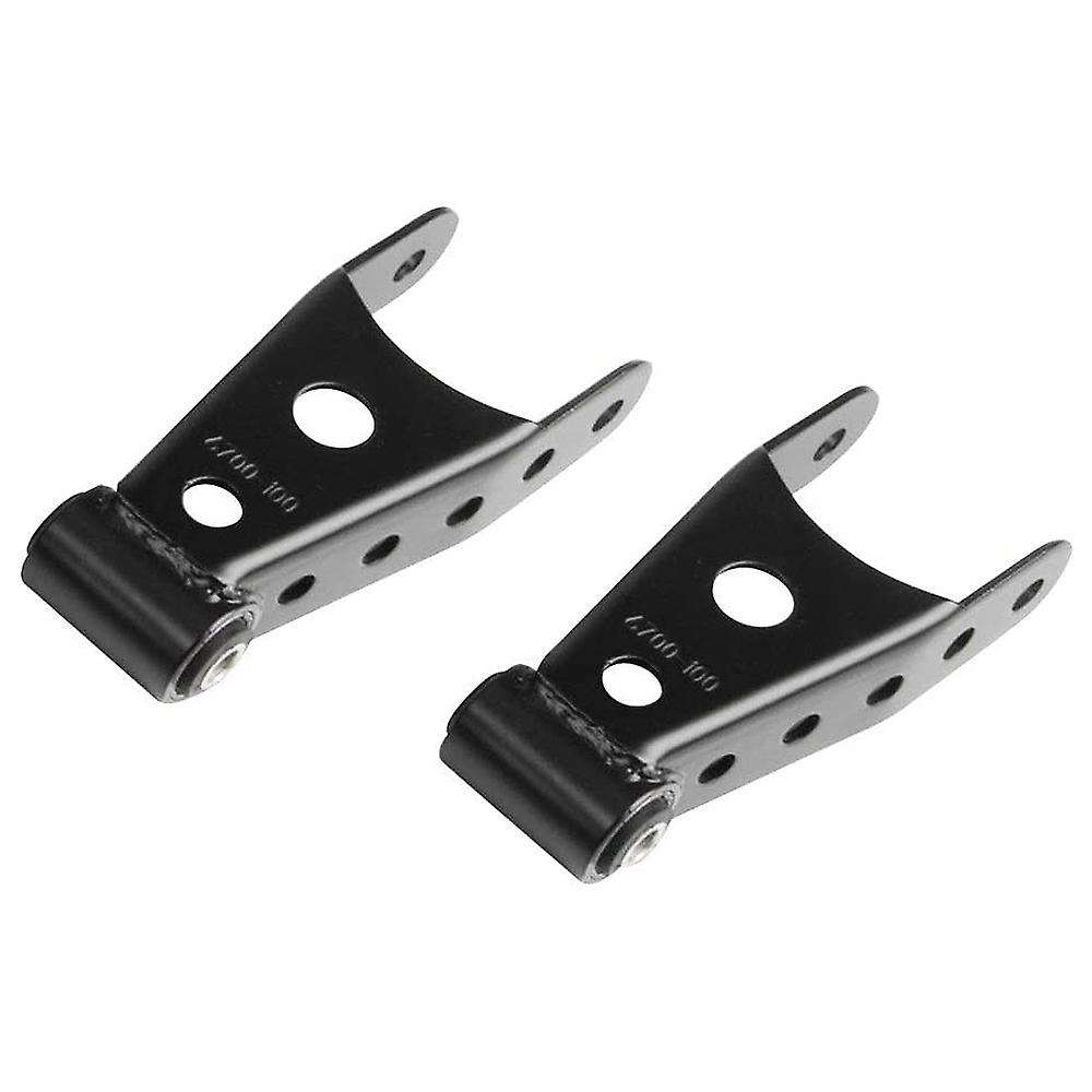 1 Pair of BEL6400 Rear Lowering Shackle Bracket Kit for and with 2inch Drop