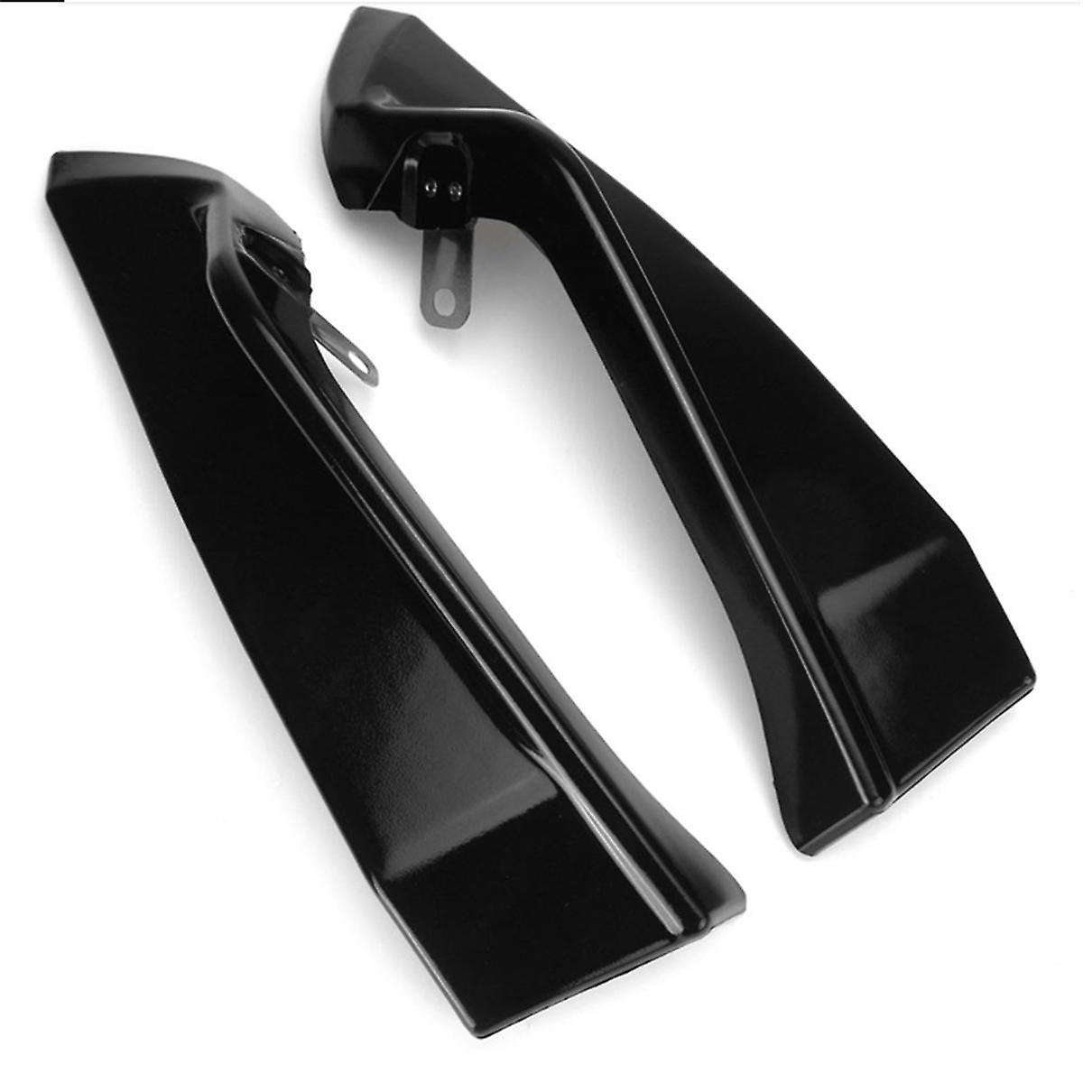 1 Pair of Gloss Black Car Rear Spoilers Rear Corner Protectors for 13-18 Decorative Modification Par