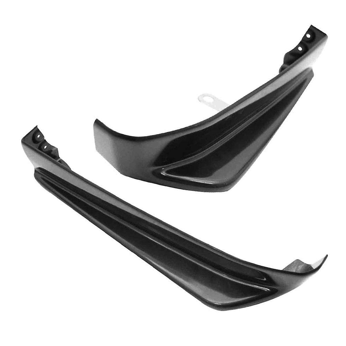 1 Pair of Gloss Black Car Rear Spoilers Rear Corner Protectors for 13-18 Decorative Modification Par