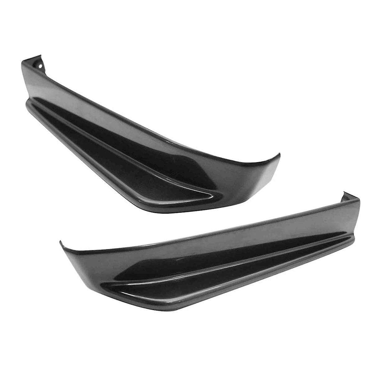 1 Pair of Gloss Black Car Rear Spoilers Rear Corner Protectors for 13-18 Decorative Modification Par