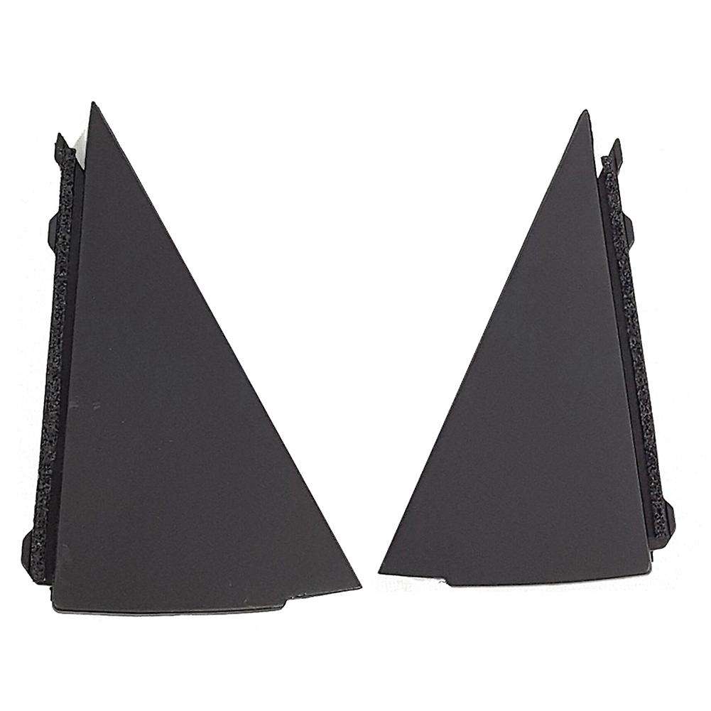 1 Pair Rear Door Triangle Garnish Cover Panel Rear Window Plate Trim Cap for I30 2008-11 838302L000