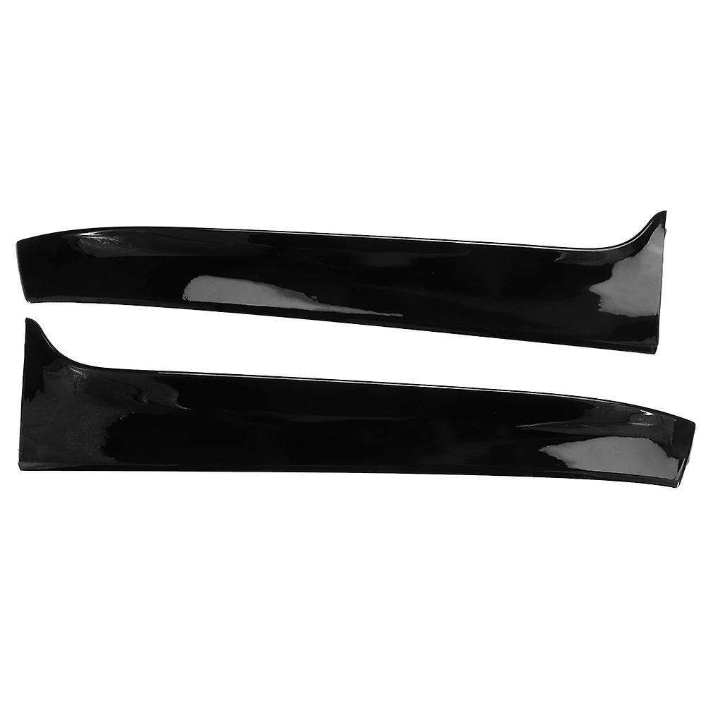 1 Pair Rear Window Side Spoiler Canard Splitter Gloss Black for-Golf 7 R Variant Wagon 2013 2014 201