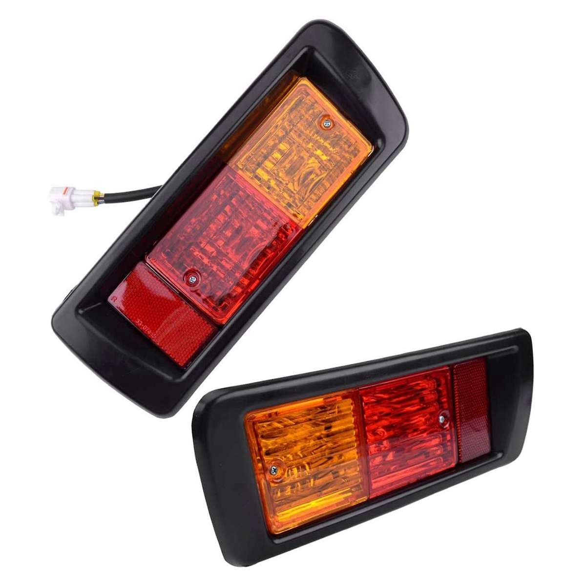 1 Pair Tail Bumper Rear Fog Lights Lamp 81550-60440 81550-60520 Fit for Land Cruiser Prado Fj90/95