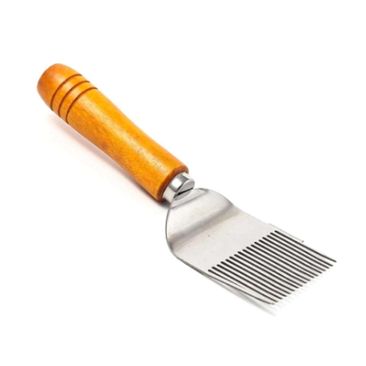 1 Pc Beekeeper Honey Wooden Handle Comb Honey Pin Needle Honey Cut Uncapping Forks 17 Root BEE Fork