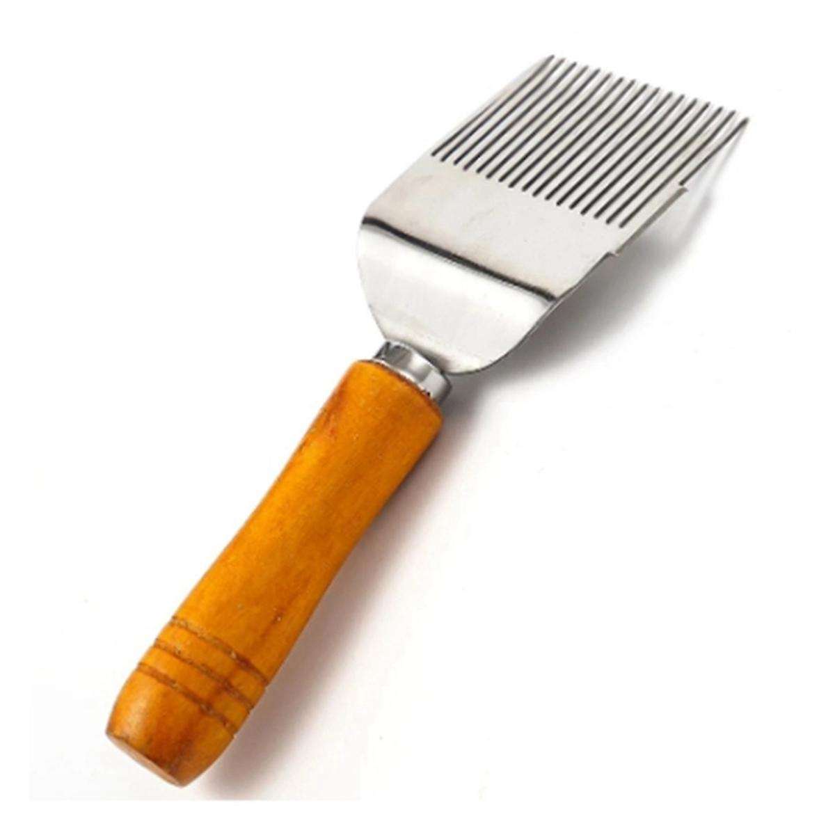 1 Pc Beekeeper Honey Wooden Handle Comb Honey Pin Needle Honey Cut Uncapping Forks 17 Root BEE Fork