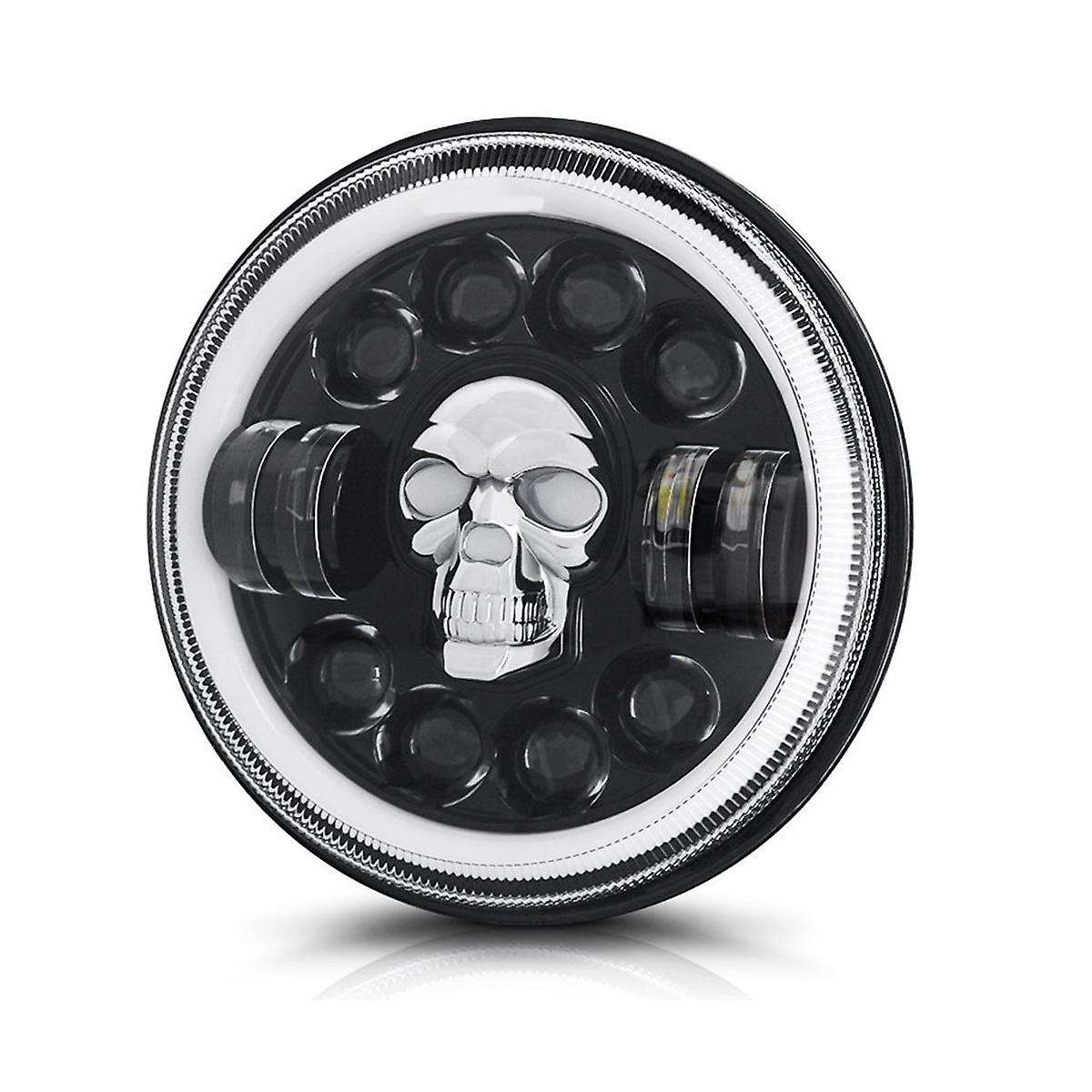 1 Pc New 7inch Led Headlights for Wrangler Off-road Vehicle Headlight Conversions 60w Headlights
