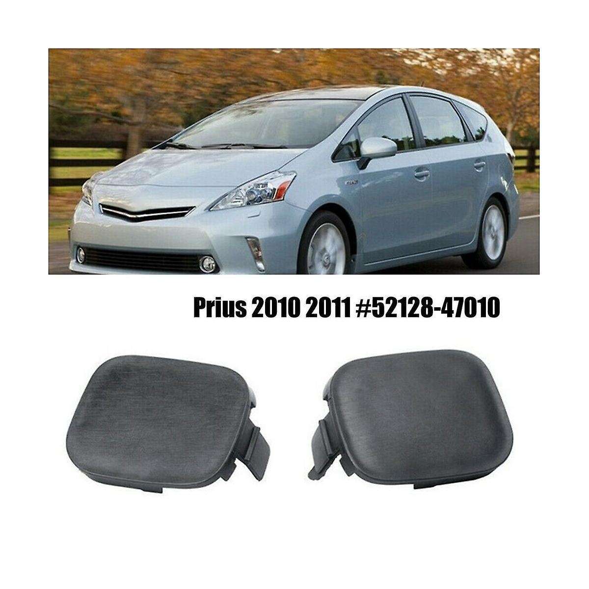 1 Pcs Car Front Bumper Right Side Hole Cover for Prius 2010 2011 Trailer Cover 52127-47020