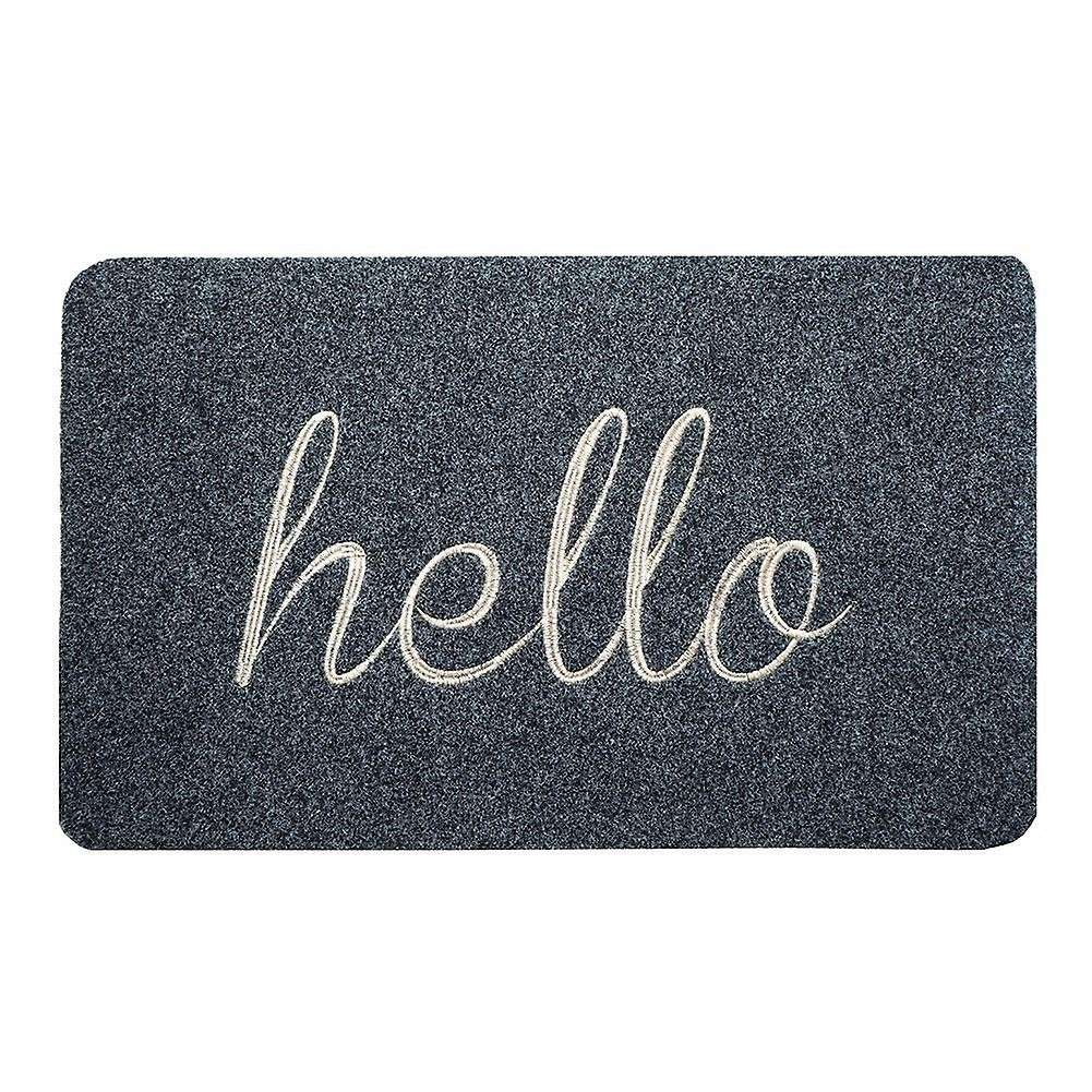 1 Pcs Door Mat Durable Welcome Mat Low Profile Floor Mat Front Doormat Non Slip Rugs for Indoor Outd