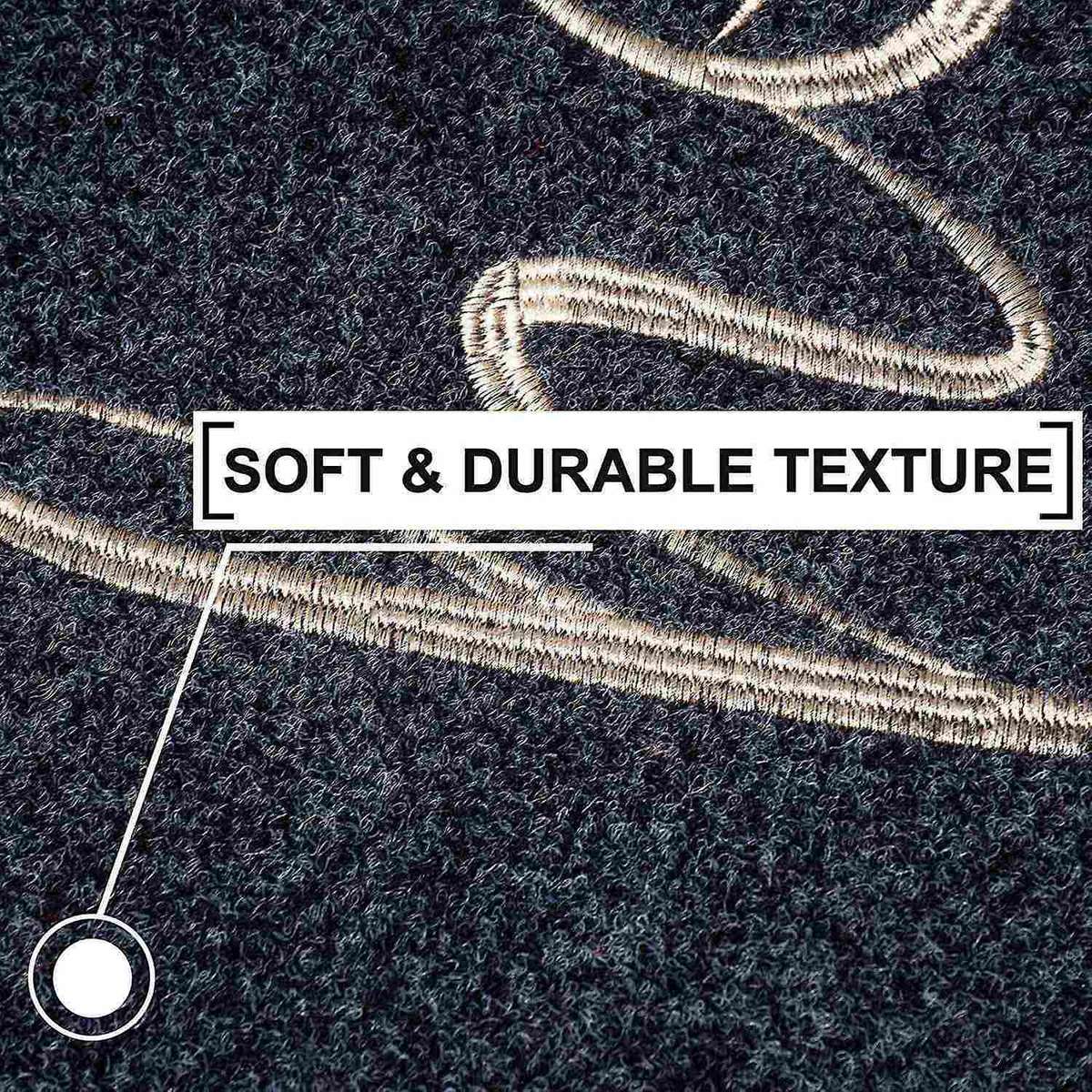 1 Pcs Door Mat Durable Welcome Mat Low Profile Floor Mat Front Doormat Non Slip Rugs for Indoor Outd