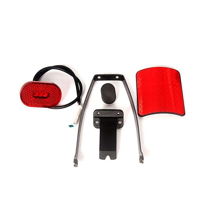 1 Set Electric Scooter Kit Scooter Rear Mudguard with Light Kit for Upgraded M365 Pro Pro 2 1S