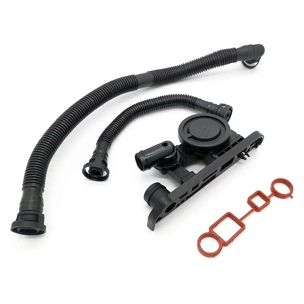 1 Set PCV Crankcase Control Ventilation Valve Hose Gasket for Golf 06F129101K 06F103235 06F103221E