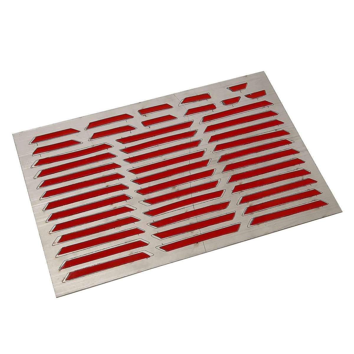 1 Set Stainless Steel Chrome Front Center Grille Grill Moulding Strips Cover Trim for 2020 2021