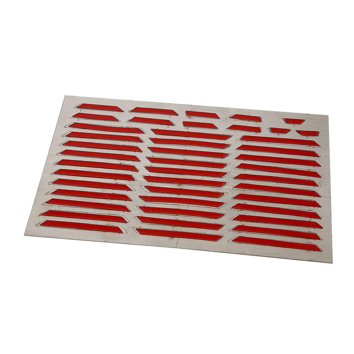 1 Set Stainless Steel Chrome Front Center Grille Grill Moulding Strips Cover Trim for 2020 2021