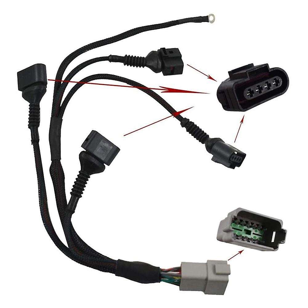 1.8T Ignition Coil Wiring Harness Loom for 1997-2006 A4 Golf Beetle 1.8L Turbocharged
