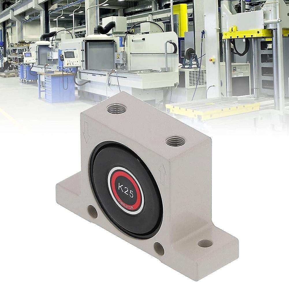 1/4 Pneumatic Turbine Vibrators Adjustable Aluminum Alloy 245-4000N Pneumatic Vibrator Oscillator Ba