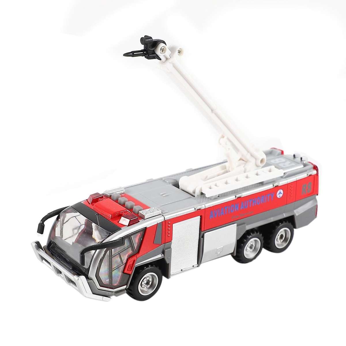 1:32 Airport Fire Truck Fire Engine Electric Die-cast Engineering Vehicles Car Model Toy with Sound