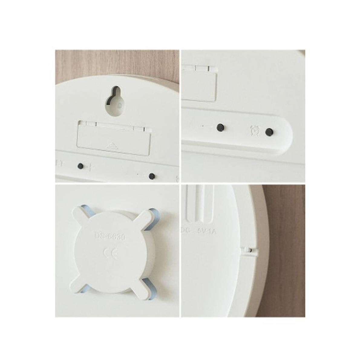 10 Inch Digital Wall Clock-with Led Display Remote Control Adjustable Brightness Digital Alarm Cloc