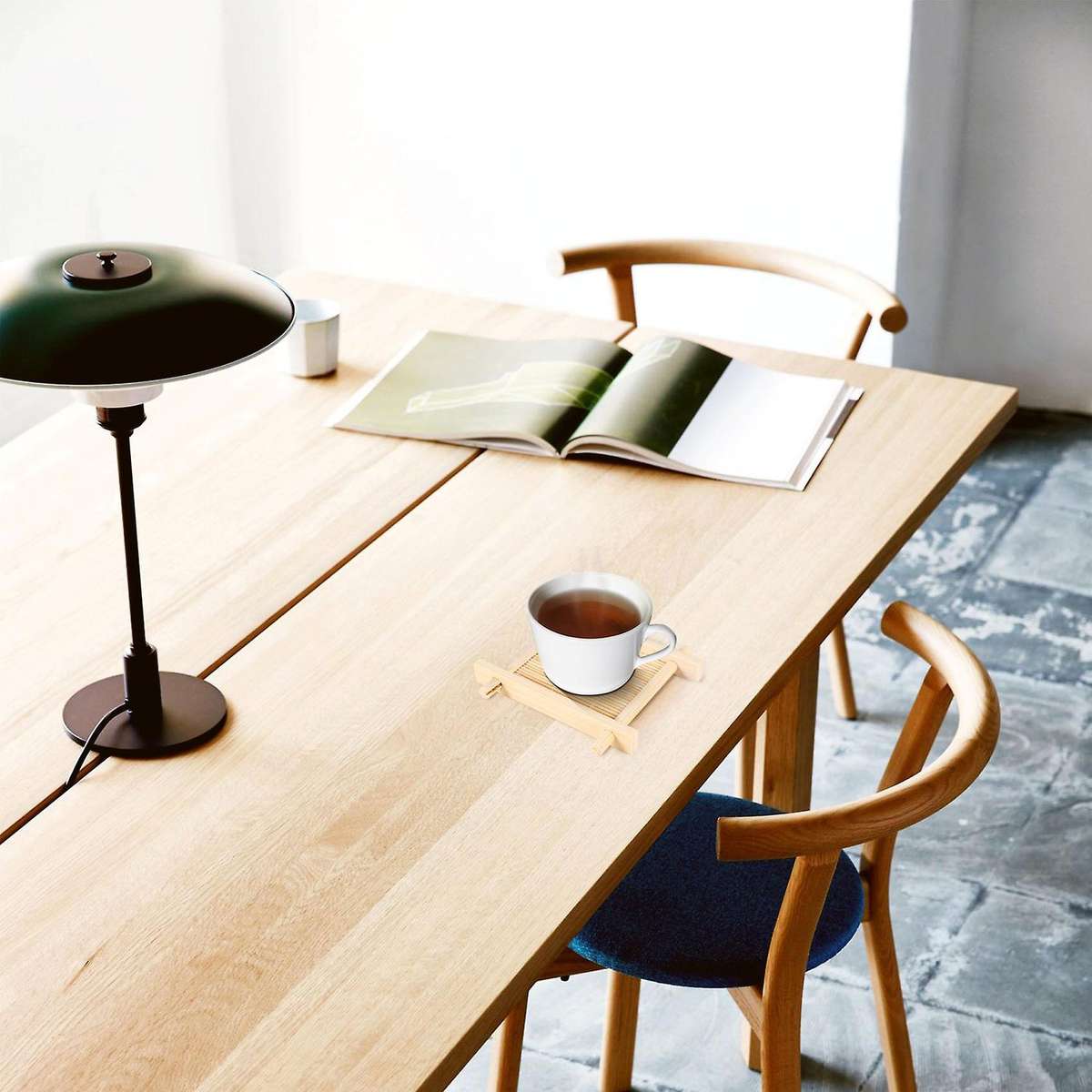 10 Pack Bamboo Coasters Coffee Cups Mats Teacup Saucers Square Tea Cup Mat for Kungfu Tea Table Pla