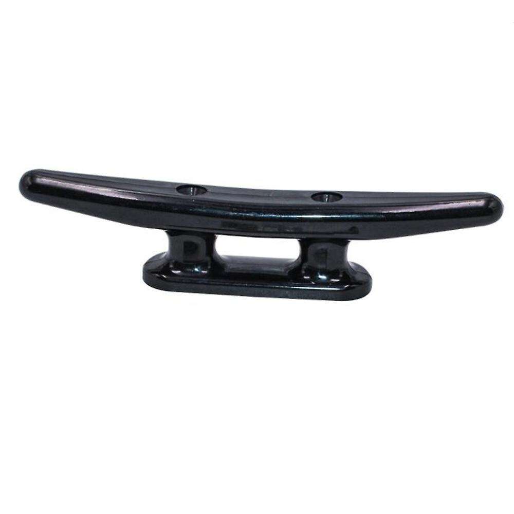 10 Pack Black Nylon Boat Cleat 6 Inch - Rope Cleat, Kayak, Boat Dock Cleats - Perfect for Marine, De