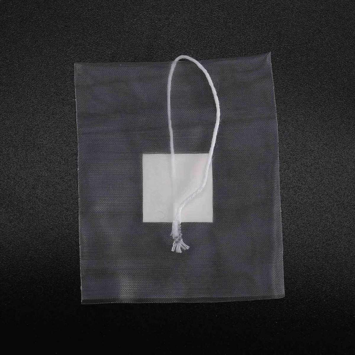 1000 Pcs5.5 X 7Cm Pyramid Tea Bag Filter Nylon Transparent Tea Bag