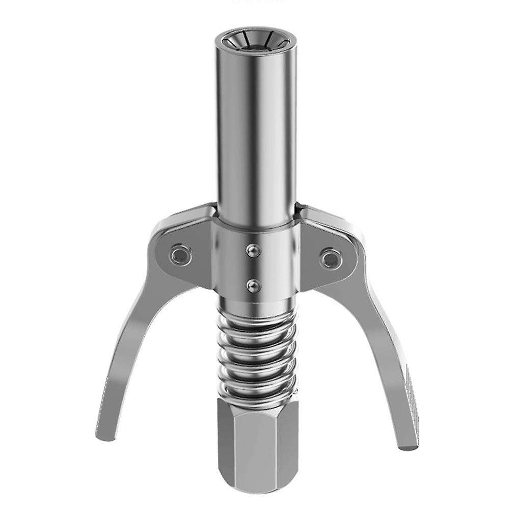 10000 PSI Grease Tool Coupler Double Handle Stainless Nozzle