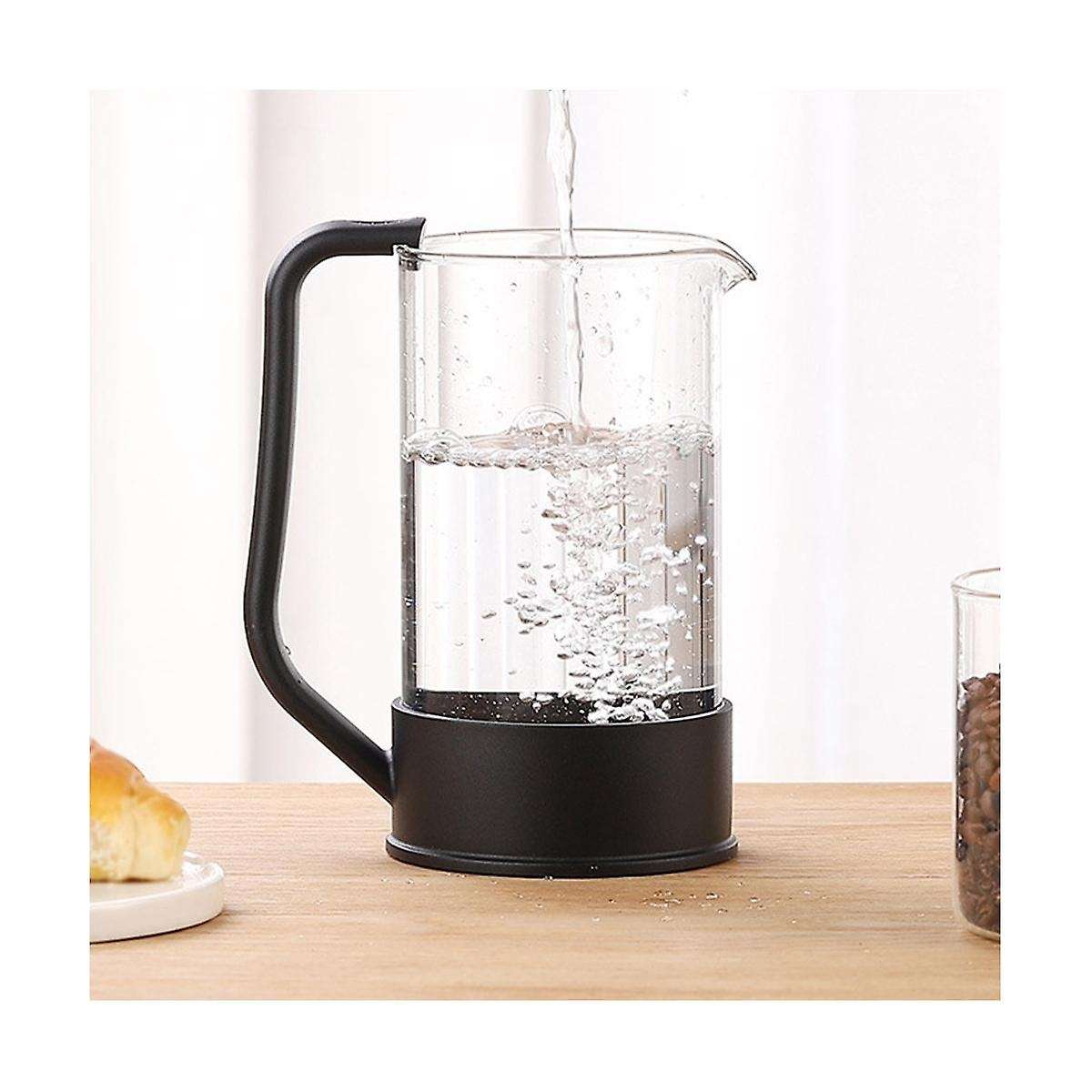 1000ml 1l Household Hand Punch Pot Simple Pressure Pot Coffee Brewing Pot French Filter Tea Brewer