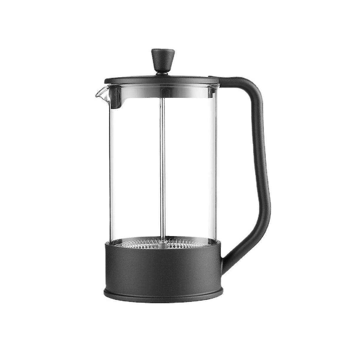 1000ml 1l Household Hand Punch Pot Simple Pressure Pot Coffee Brewing Pot French Filter Tea Brewer