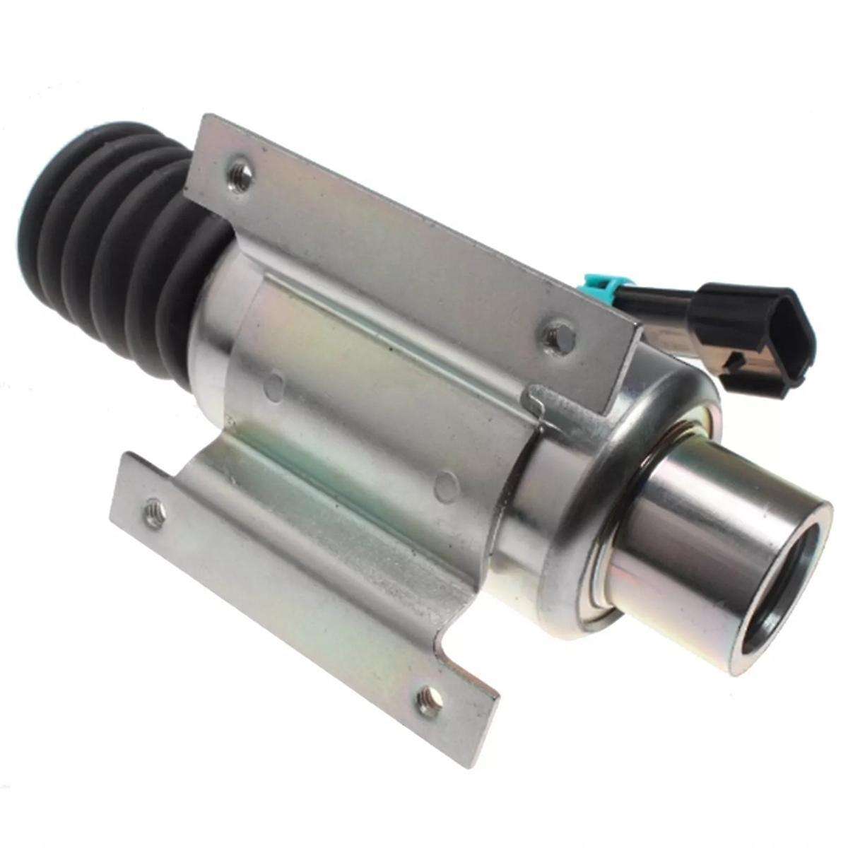 10-01178-04 12V Fuel Shutoff Solenoid for Carrier Transicold Linear Speed Solenoid Connector 12VDC 1