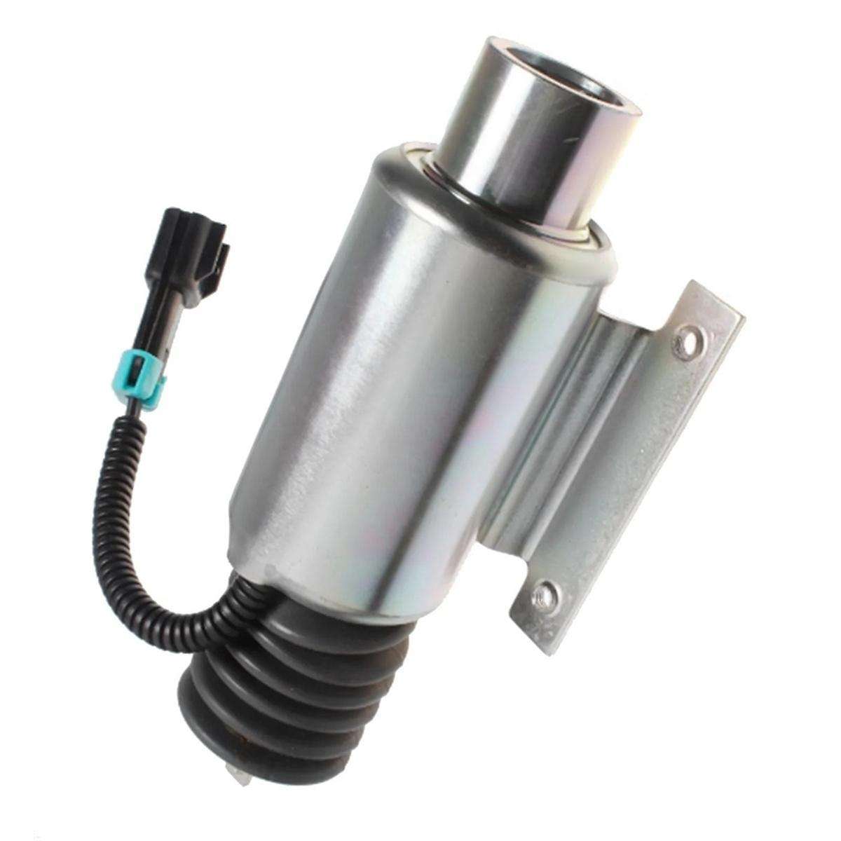 10-01178-04 12V Fuel Shutoff Solenoid for Carrier Transicold Linear Speed Solenoid Connector 12VDC 1