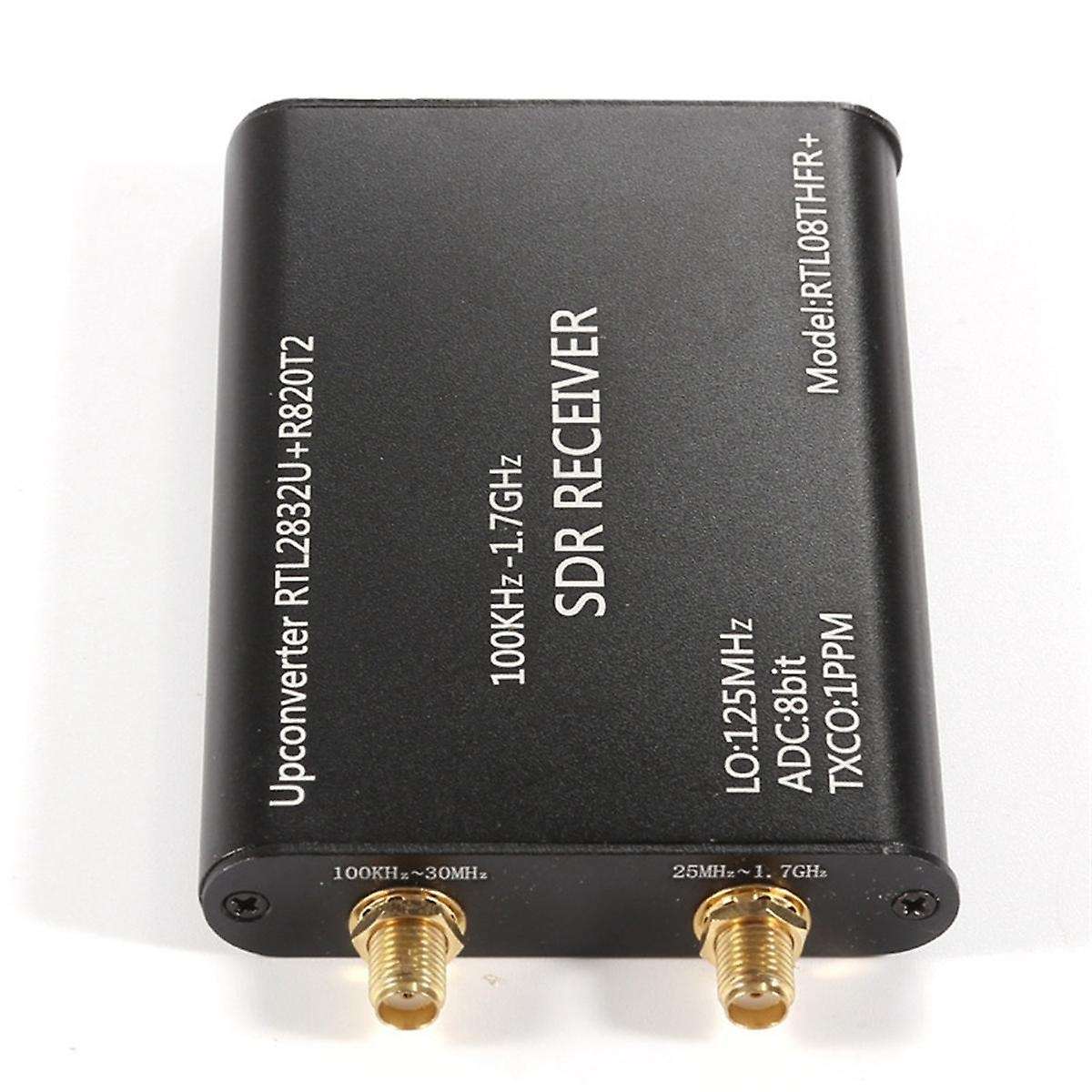 100KHz-1.7GHz RTL-SDR Receiver Upconverter RTL2832U+R820T2 1PPM TXCO SDR Radio Receiver for AM FM C